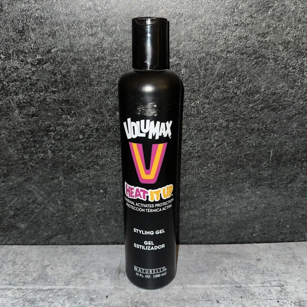 Zotos Volumax Styling Gel Heat It Up Thermal Activated Protection 12oz